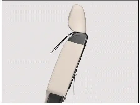 Fig. 3 En la parte posterior de las plazas laterales del